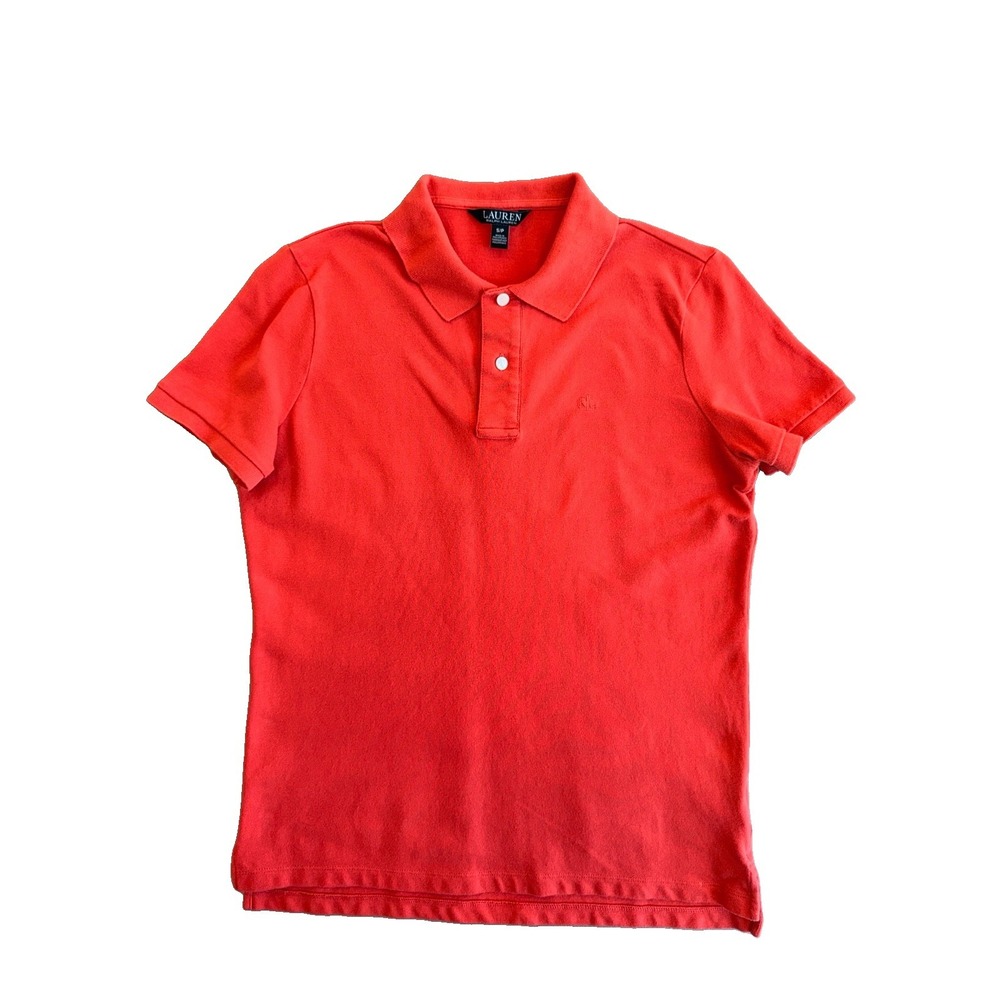LAUREN Ralph Lauren Polo Shirt Women Small Golf Preppy Pony Collared